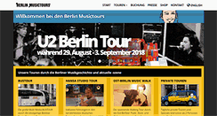 Desktop Screenshot of musictours-berlin.de